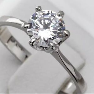 5⭐️ FAV BESTSELLER cubic zirconia solitaire ring